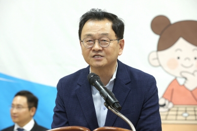 민경선 고양시장, 2026 고양특례시장배 학생 바둑대회서 축사1