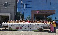 대한적십자사봉사회 송탄협의회, 무더운 여름 맞아 ‘사랑 愛 오이김치 나눔행사’실시