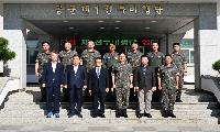 박선원 국회의원, 호남 반도체 메가프로젝트 핵심 현장 광주 제1전투비행단 방문