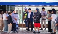 박형우 계양구청장, 주민 건의사항과 현안 현장 점검