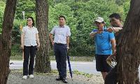 고선희 서해구의회 의장, 가좌동 ‘사고 위험’ 차량 진입로 현장 점검
