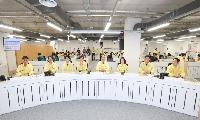 경기도의회 기획재정위원회,  을지연습 상황실 찾아 현장 소통