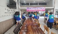 ‘수원역 노숙인 식사 지원’  수원·화성오산지구RCY 무료급식 배식 봉사