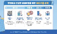 추석 연휴 감염병 예방수칙 준수 당부…